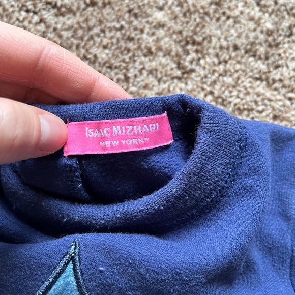 Isaac Mizhahi Navy with Blue Star Shirt, Size 24 Months - Picture 2 of 3